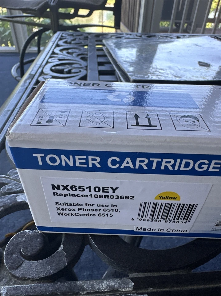Toner Cartridges Yellow Compatible  With Xerox Phaser 6510 WorkCentre 6515 - Image 2 of 2