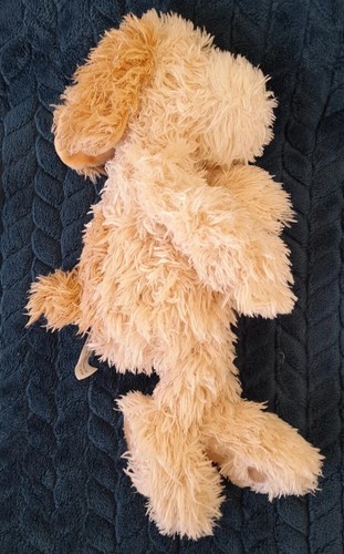 Elizabeth French Dog soft toy beanie floppy 12" beige cream - Bild 6 von 8