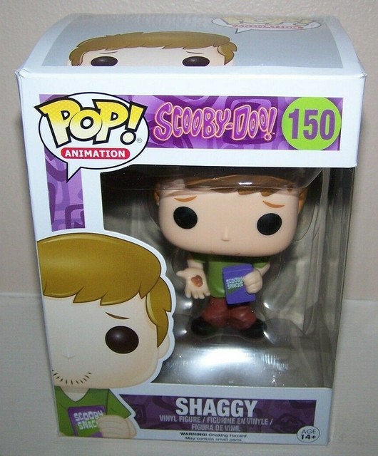 Funko Pop Scooby-Doo Shaggy Rogers Vaulted Retired Figure | eBay