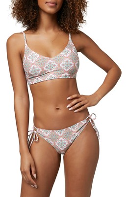 O'NEILL Women's Mina Tie Side Bikini Bottoms - Full Coverage Women's Bathing