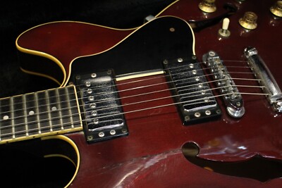 USED Yamaha SA 1200S Electric Guitar Made in Japan Dark Cherry Red