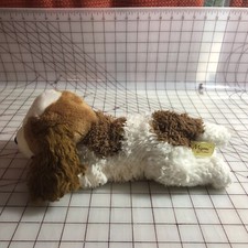 Miyoni by Aurora Puppy Dog Plush EUC Brown White 9  Long-U