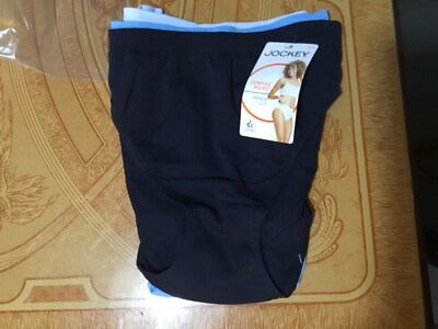 Women s Jockey Microfiber Comfies Blues French-Cut-Set of 3-NWT-Size 6