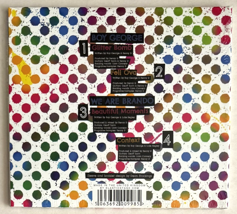 BOY GEORGE / WE ARE BRANDO * THE HOST EP * UK 4 TRK CD * BN & SEALED! - Image 2 of 3