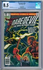 Daredevil 168 CGC Graded 8.5 VF+ 1st Elektra Newsstand Marvel Comics 1981