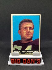1961 Topps - Mike McCormack #72 Cleveland Browns (Low Grade)