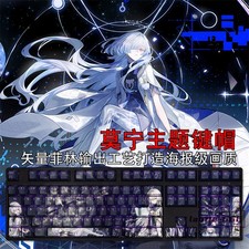 Wuthering Waves MORNYE 108 Keycaps Dye-sub PBT Keycap New for Cherry MX Keyboard