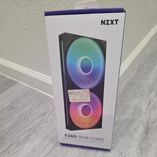 NZXT F240 RGB CORE RF-U24HF-B1 240mm RGB LED Single-Frame RGB Fan Unit