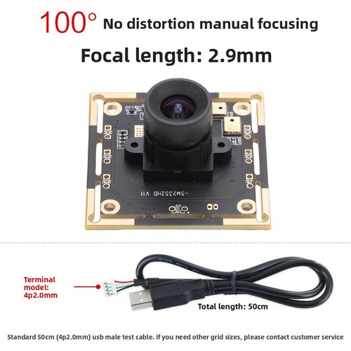 Modulo telecamera USB 5MP 30FPS 2K scheda video webcam industriale modulo webcam - Foto 2 di 12