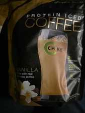 High Protein Iced Coffee, Vanilla, 14.6 oz (413 g)