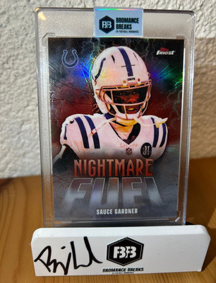 Topps Finest Nightmare Fuel Sauce Gardner Indianapolis Colts NF-10 2025 NFL