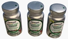 3 Centrum SuperBlends Multivitamin 60 Vegetarian Capsules High Exp 07/2026