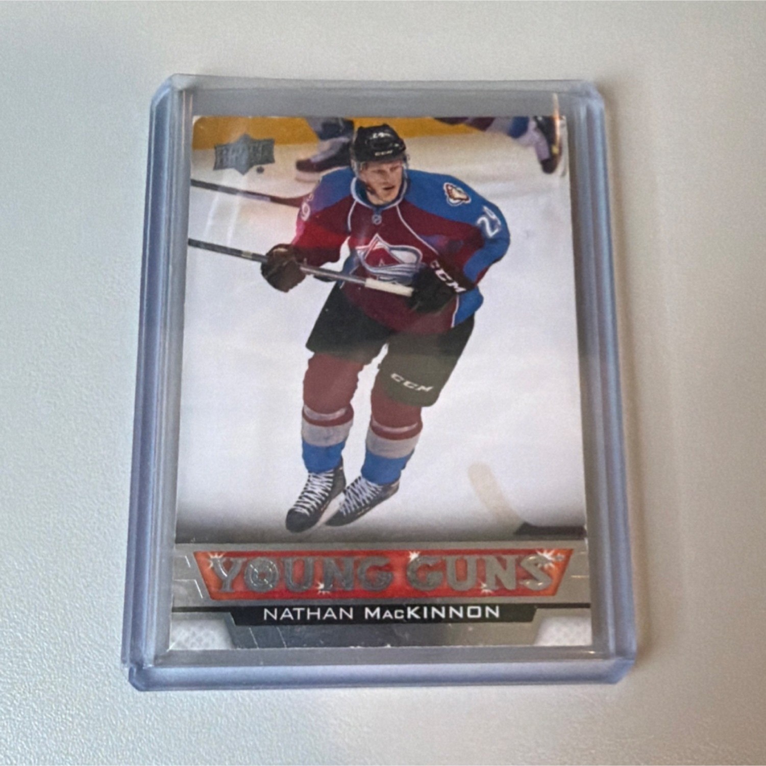 2013-14 Upper Deck Young Guns Nathan MacKinnon #238 Rookie Colorado Avalanche