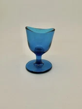 Vintage Blue Glass Eye Wash Cup – Medical Pharmacy Collectible