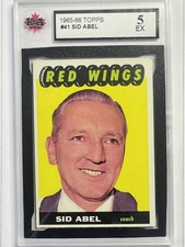 1965-66 Topps #41 Sid Abel KSA 5