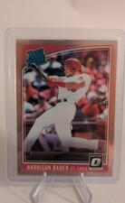 2018 Panini Donruss Optic - Rated Rookie Harrison Bader #54 (RC)