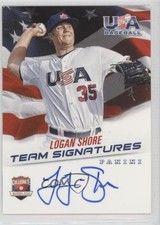 2015 Panini USA Baseball 251/399 Logan Shore #LS Auto 3wu