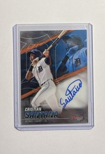 2021 Bowman's Best - Best of 2021 Autographs Cristian Santana #B21-CS (AU, RC)