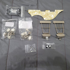 Hofner Bass Tailpiece, Tuners, Cavern Pickguard and Assorted Parts