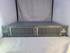 Peavey EQ 215 Stereo Graphic Equalizer Tested Working Damaged