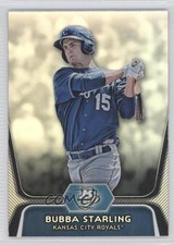 2012 Bowman Platinum Prospects Bubba Starling #BPP100 9hs