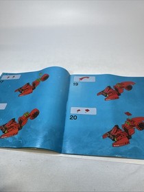 Lego 8079 Atlantis Shadow Snapper Instruction manual only