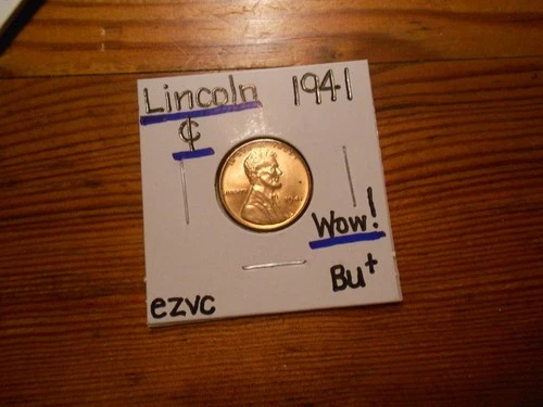 1941 Lincoln Cent BU+ BEAUTY!!! WOW!!!! NICE COLOR!!!!!