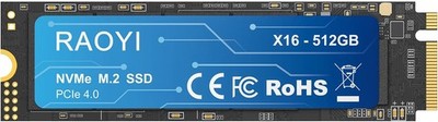 512GB M.2 2280 NVMe PCIe Gen4 Internal Solid State Drive