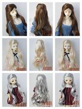 JD028 1/6 1/4 1/3 Curly BJD Wig YOSD MSD SD Blythe Doll Hair For All Sizes Doll
