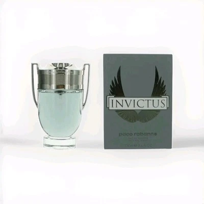 Paco Rabanne Invictus  3.4 oz 100 ml Men's Eau de Toilette Brand New Sealed Box  - Image 1 of 3