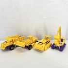 Vintage Transformers G2 Yellow Devastator Constructicons Lot Of 4 Hasbro