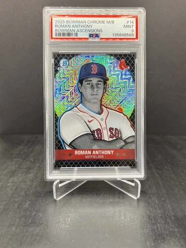 2025 Bowman Chrome Mega Baseball Roman Anthony Bowman Ascensions SP PSA 9 #BA-14
