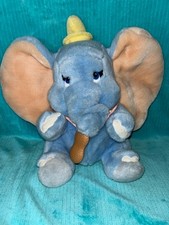 Vintage Walt Disney Dumbo Elephant Stuffed Animal Plush Toy Peanut 13"