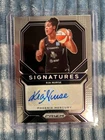 Kia Nurse AUTO 2021 Panini WNBA Prizm Signatures Beautiful Bold Autograph