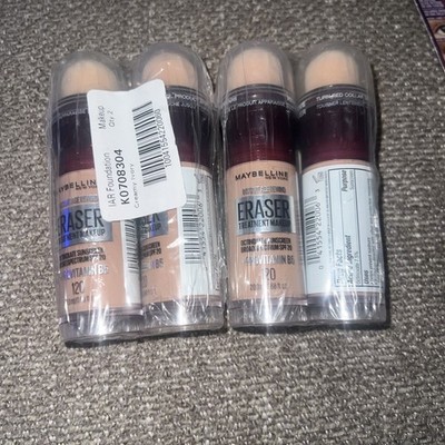 4x Maybelline ''Creamy Ivory''Instant Age Rewind Eraser Free Shipping!!