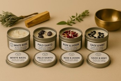   Mini Intention Candles Set   Cleanse, Balance & Renew