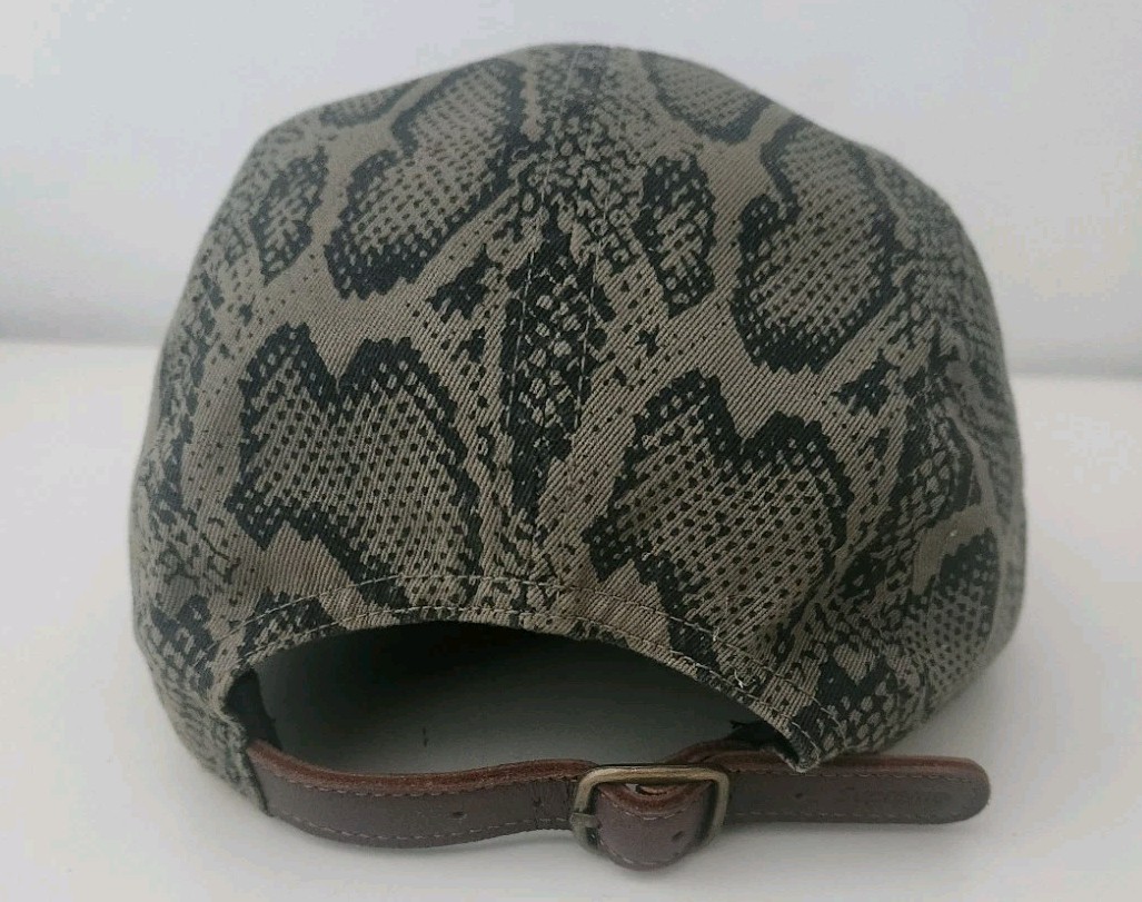 SS24 Supreme Washed Chino Twill Camp Cap Red box logo