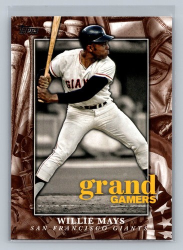 Willie Mays #GOG-3 2024 Topps Grand Gamers card