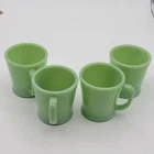 Vintage Fire King JADEITE Mugs (SET of 4)