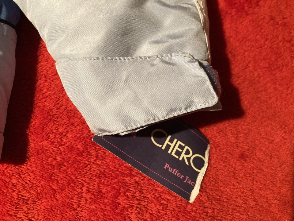 切诺基男孩加绒衬里夹克蓝色 XS/4-5 码 — 第 3/4 张图片