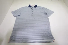 Greyson Golf Path Less Traveled Polo Mens Size Medium Arctic 987F New 01311188