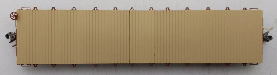 Red Caboose 32308-03 HO Pennsylvania 42' Fish Belly Side Sill Flat Car #925136 - Image 3 of 4