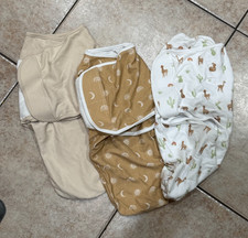 3 Swaddle Blankets for Baby, Newborn Boy/Girl Adjustable Sleepsack, Unisex