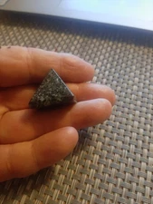 Stonehenge, polished pyramid 19g Preseli Bluestone, Preseli hills Wales