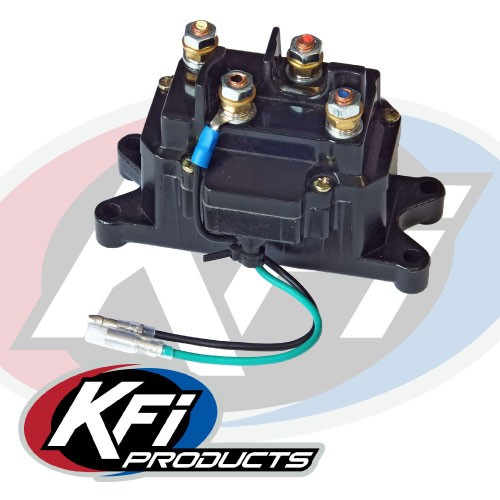 KFI Winch Kit 3000 lb For John Deere Gator XUV 560E S4 ALL (Steel Cable) - Foto 5 di 9