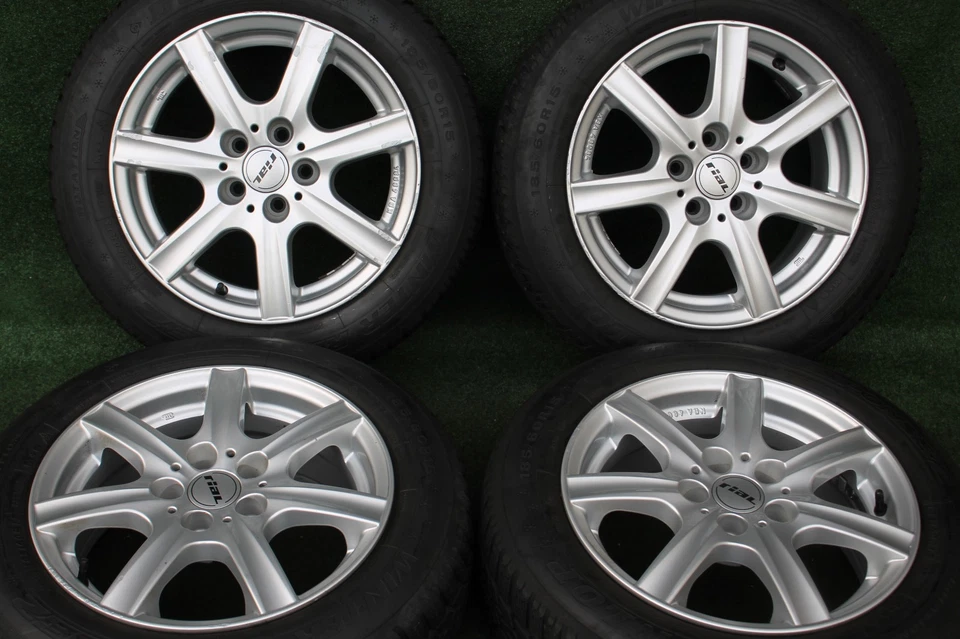 VW Polo 6R Seat Ibiza 6J Skoda Fabia 5J Praktik Roomster  Winterräder 185/60 R15 - Bild 2 von 4