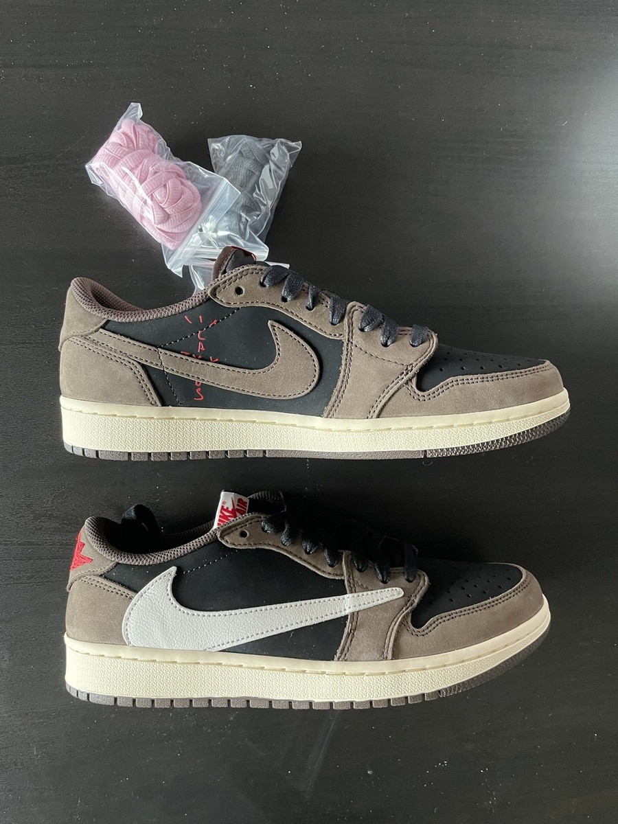 【27.5】NIKE Air Jordan 1 Low Travis Scott Jordan 1 Retro Low OG SP Travis Scott Mocha - CQ4277 001 - US 8.5