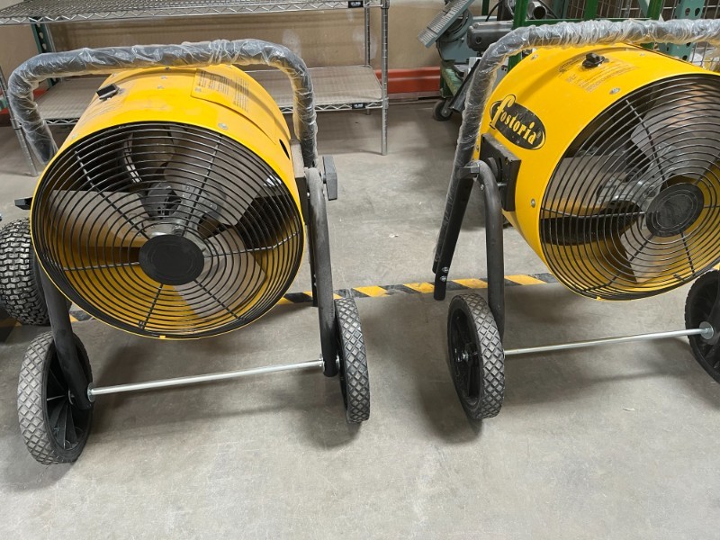 Fostoria F15-FES-3A Electric Salamander Heater | 15kW 208V 3-Phase | 800 CFM