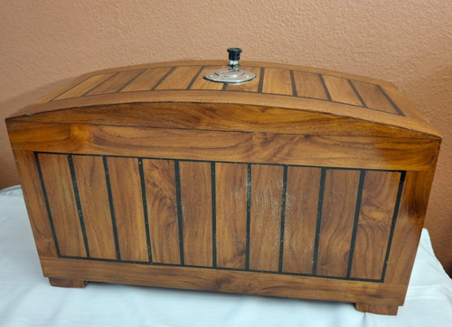 Wood Marine Fuel Tank Sailboat / Chris Craft Wooden Boats aproxx 5-6 Gal