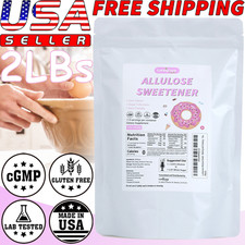 2LB Allulose Sweetener Zero Net Carb Natural Keto Sugar Substitute Zero Calorie